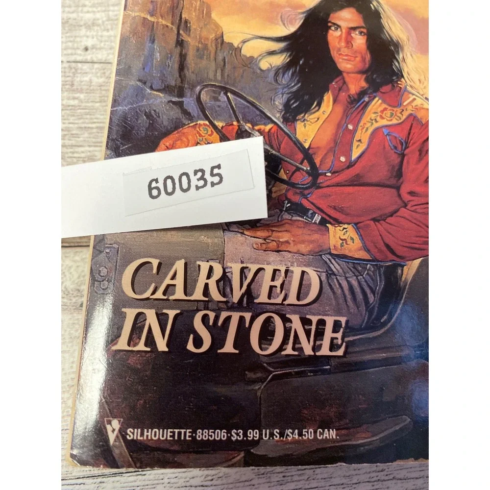 Carved in Stone Western Lovers Ranch Rogues Romance PB Novel Kathleen Eagle 1987